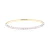 Image 1 : 0.70 ctw Diamond Bangle Bracelet - 14KT Yellow And White Gold