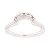 Image 3 : 0.25 ctw Diamond Ring - 18KT White Gold