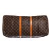 Image 2 : Louis Vuitton Monogram Canvas Leather Keepall 50 cm Duffle Bag Luggage