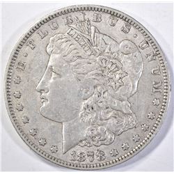 1878 7TF MORGAN DOLLAR, CHOICE XF/AU SUPER ORIGINA