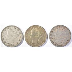 LIBERTY NICKEL LOT: