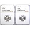 Image 1 : 2-1965 JEFFERSON NICKELS, NGC MS-66