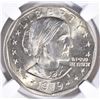 Image 2 : 1979-P NARROW RIM SBA DOLLAR, NGC MS-67