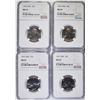 Image 1 : 2-1966 & 2-1967 SMS WASHINGTON QUARTERS, NGC MS-67