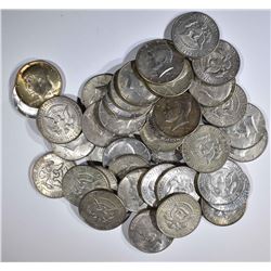 $20 FACE KENNEDY HALF DOLLARS