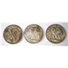 Image 2 : 3 - 1945-S WALKING LIBERTY HALF DOLLARS