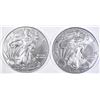 Image 1 : 2-GEM BU 2019 AMERICAN SILVER EAGLES