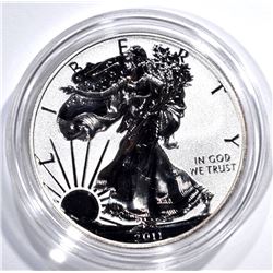 2011-P REVERSE PROOF AMERICAN SILVER EAGLE