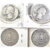 Image 2 : BOX WITH 80 SILVER WASHINGTON QUARTERS:
