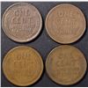 Image 2 : 4-1915-S LINCOLN CENTS, VF
