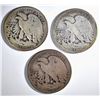 Image 2 : 3-1918-S WALKING LIBERTY HALF DOLLARS: