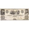 Image 1 : 1836 $3 BANK OF WASHTENAW, MI  CH CU