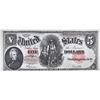 Image 1 : 1907 $5 LEGAL TENDER "WOODCHOPPER"