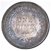 Image 2 : 1838 SEATED DIME  LARGE STARS AU