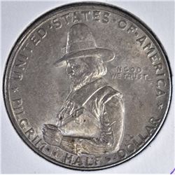 1920 HALF DOLLAR PILGRIM COMMEM  GEM BU