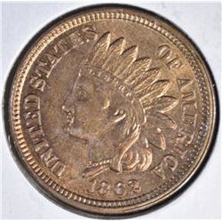 1862 INDIAN CENT  CH BU