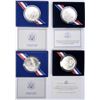 Image 1 : MODERN COMMEMORATIVE SILVER DOLLARS:
