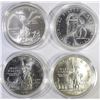 Image 2 : MODERN COMMEMORATIVE SILVER DOLLARS: