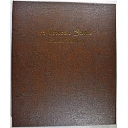 1986-2007 GEM BU AMERICAN SILVER EAGLES IN ALBUM