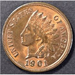 1901 INDIAN CENT, CH BU RB