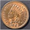Image 1 : 1901 INDIAN CENT, CH BU RB