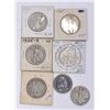 Image 1 : U.S. HALF DOLLAR LOT: