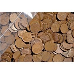 2500-MIXED DATE CIRC LINCOLN WHEAT CENTS