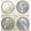 Image 1 : 2-1922 & 2-23 CH BU PEACE DOLLARS