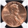Image 2 : 1987 LINCOLN CENT, NGC MS-68 RED