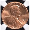 Image 2 : 1990 LINCOLN CENT, NGC MS-68 RED