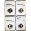 Image 1 : 2-1966 & 2-1967 SMS WASHINGTON QUARTERS, NGC MS-67