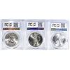 Image 2 : 3 1972-S EISENHOWER DOLLARS PCGS MS-66