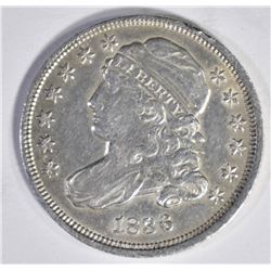 1836 BUST DIME  AU+