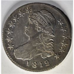 1812 CAPPED BUST HALF DOLLAR  AU
