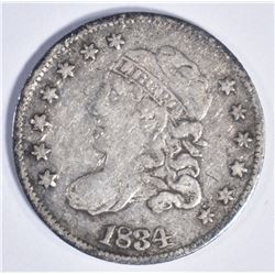 1834 BUST HALF DIME  VF/XF