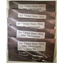 5-1996 U.S. MINT UNC SETS