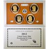 Image 1 : 2012 U.S. PRESIDENTIAL PROOF SET BOX/COA