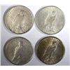Image 2 : 1922, 22-D, 23-S & 25 CIRC PEACE DOLLARS