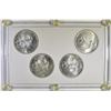 Image 2 : 4-CH BU 1965  CANADIAN SILVER DOLLAR SET