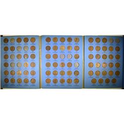 78-CIRC LINCOLN CENTS IN ALBUM: 1909-40