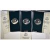Image 1 : 3-1991 PROOF KOREAN WAR COMMEM SILVER DOLLARS