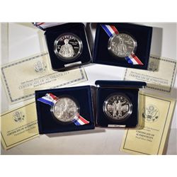 MODERN U.S.  COMMEM SILVER DOLLAR LOT: