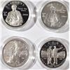 Image 2 : MODERN U.S.  COMMEM SILVER DOLLAR LOT:
