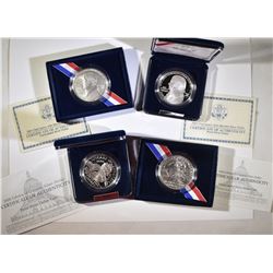 MODERN U.S. COMMEM SILVER DOLLAR LOT: