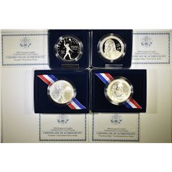 MODERN U.S. COMMEM SILVER DOLLAR LOT: