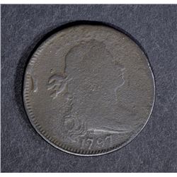 1797 LARGE CENT-STEMLESS, FINE a little grainy