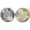 Image 1 : 2-1879 MORGAN DOLLARS CH BU BETTER DATE