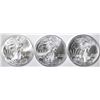Image 1 : 3-GEM BU 2015 AMERICAN SILVER EAGLES