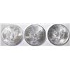 Image 2 : 3-GEM BU 2017 AMERICAN SILVER EAGLES
