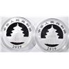 Image 2 : 2-2019 1oz SILVER CHINA PANDAS ORIG CAPSULE